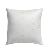 Durable outdoor pillow featuring a serene sunflower pattern.